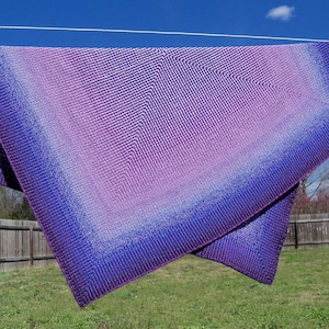 Change Your Stripes Square Crochet Baby Blanket PDF Pattern, Digital Downloadable Pattern Only