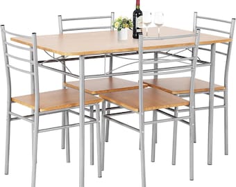 Esstisch Set Küchen Tisch Und Stühle für 4 Küchentisch Esszimmer Tisch