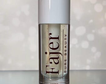 Aceite labial brillante / Cuidado labial natural hidratante, humectante y con brillo