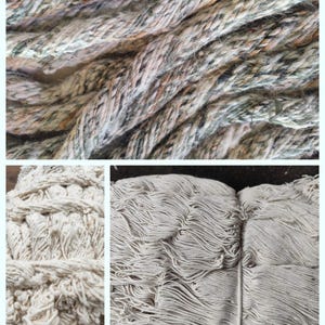 Handwoven Jute Wool Rug, 100% newzealand wool‚ Natural Boho Dhurrie Rug, Rustic Farmhouse Area Rug, Handmade Carpet, Neutral Wool Jute Rug image 8