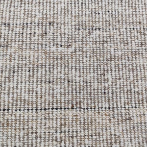 Handwoven Jute Wool Rug, 100% newzealand wool‚ Natural Boho Dhurrie Rug, Rustic Farmhouse Area Rug, Handmade Carpet, Neutral Wool Jute Rug image 13