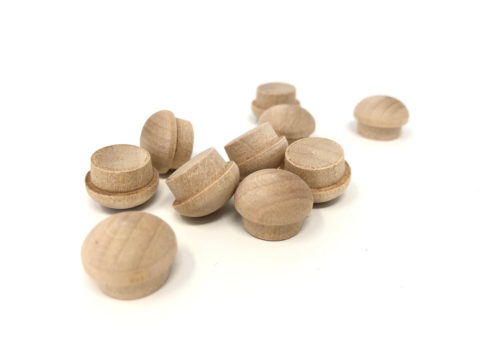 Wood Plugs Button Plug Furniture Plug Mushroom Dollhouse Etsy