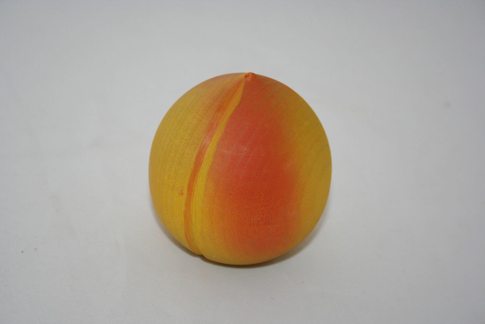 1 23/4 X 23/8 Wood Peach Peach Fruit Home Etsy