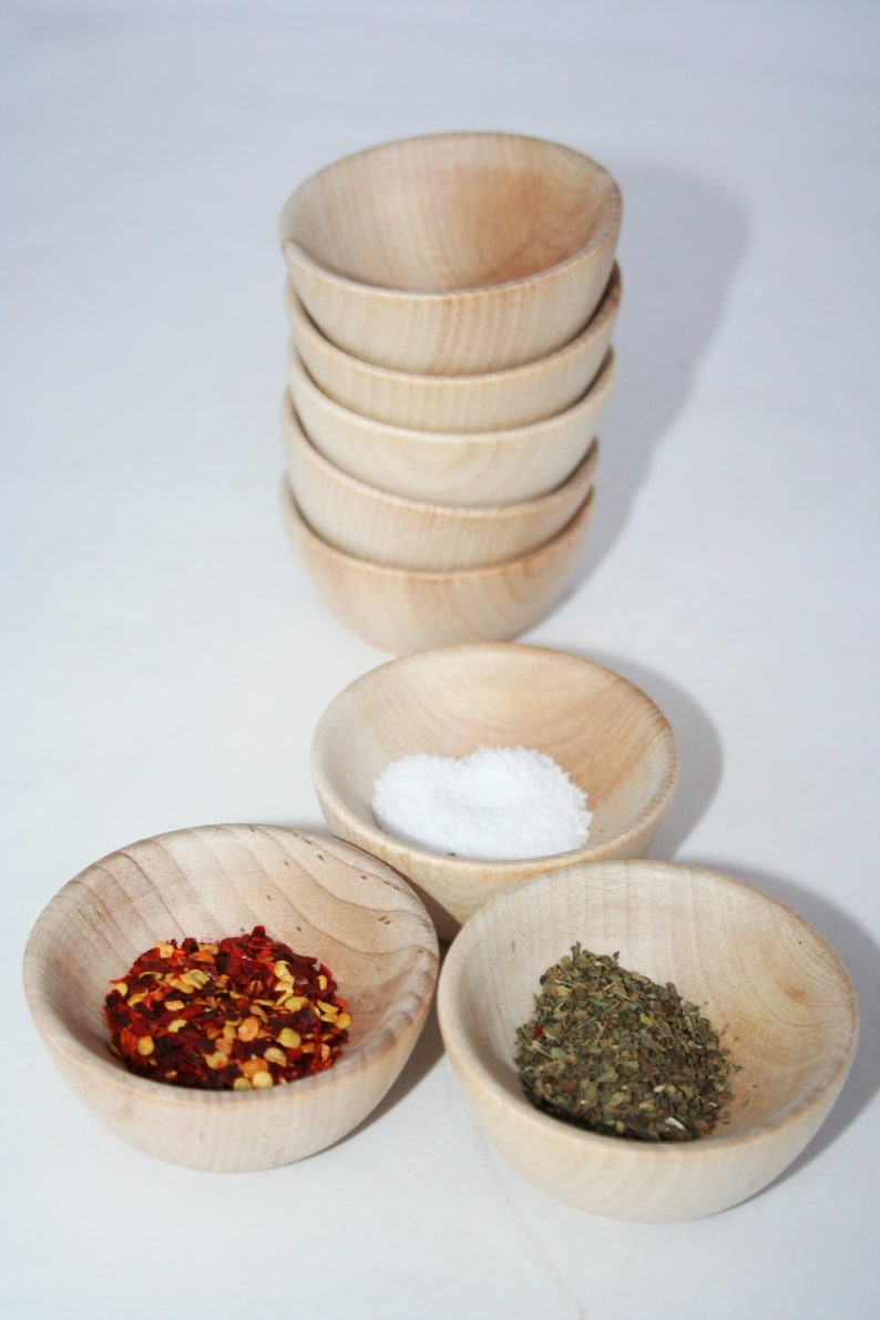 1 2 5 Diy Wooden Bowl Small Bowl Jewlery Bowl Toy Etsy