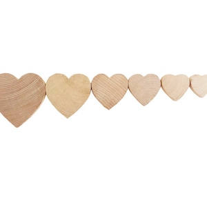 Wooden Heart Shape Cutouts DIY Wooden Hearts Bulk Wedding Hearts Guest Book Hearts Wedding Hearts