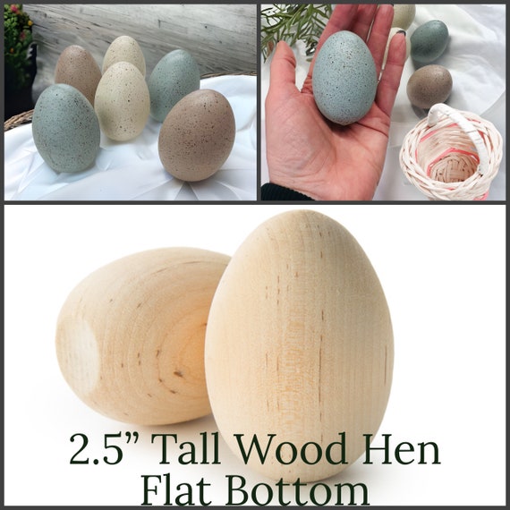 AANTAL 10 Verschillende houten eieren paaseieren - Etsy