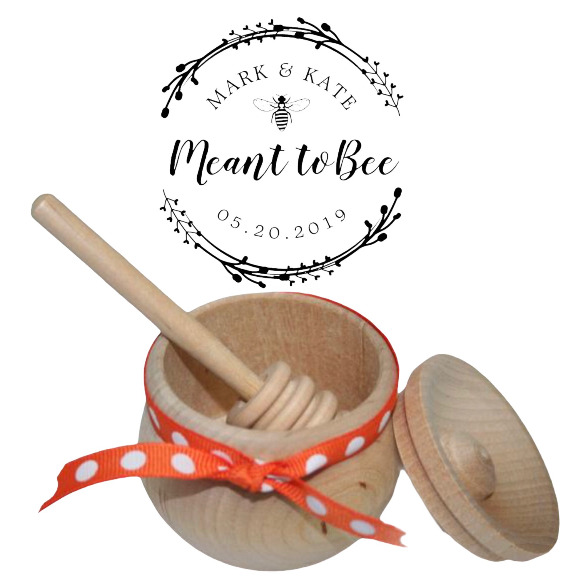 100 4 Wood Honey Dippers Wedding Honey Dippers Small Etsy