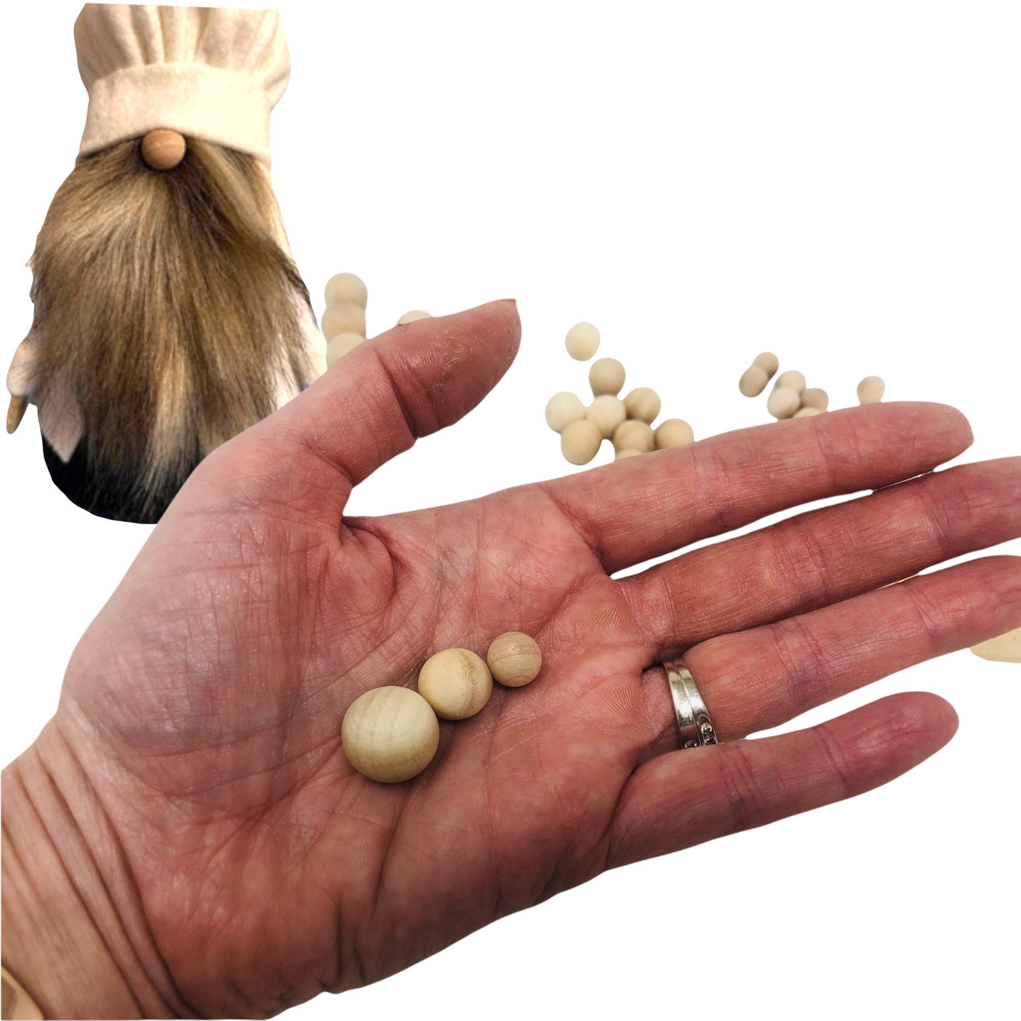 QTY 1 Gnome Noses Small Balls DIY Gnome Noses Gnome Kits Etsy