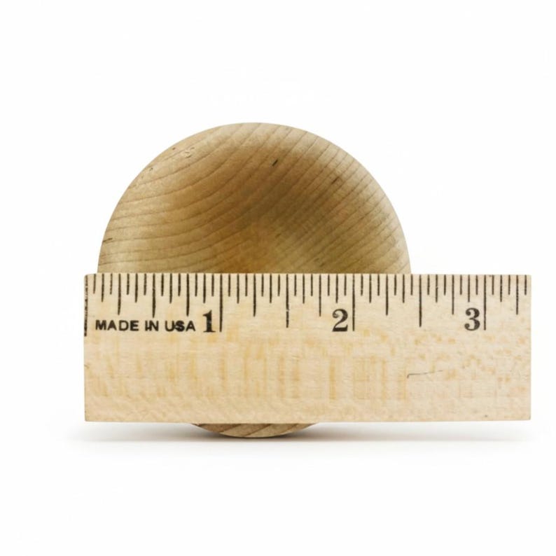 Bulk Small Wood Bowl Mini Jewelry Dish Handcrafted Wood Toy Kitchen Play Set Accessory Natural Spice Holder Montessori Item Sensory Material image 10