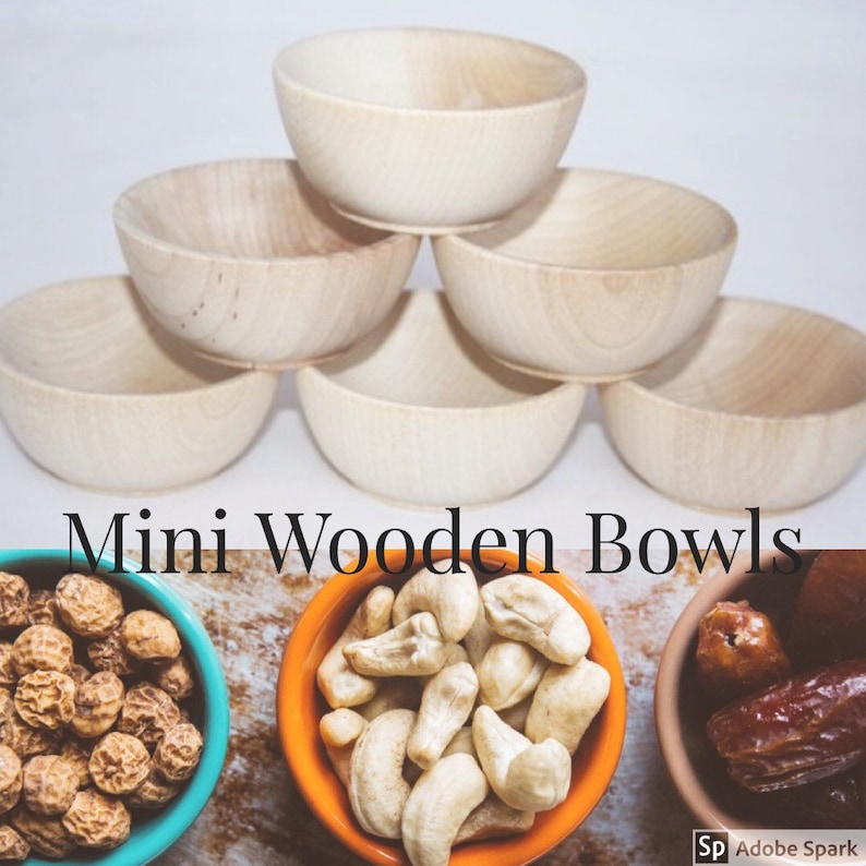 100 2.5 Wooden Bowls Wholesale Bowl Pricing Toy Etsy UK