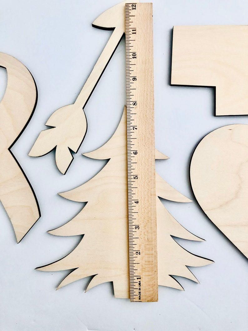 Custom Wooden Cutout Shapes Your Design Choose Your Style Etsy
