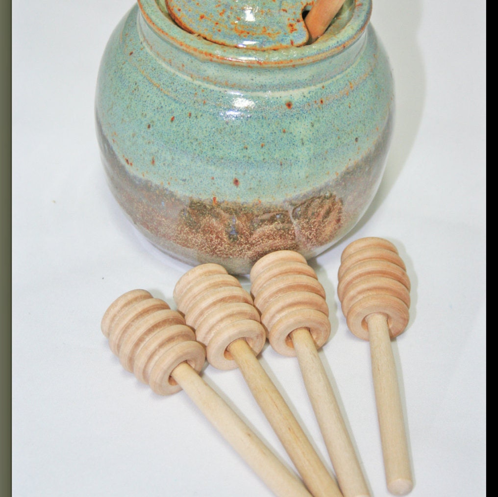 1wood Honey Dippers Honey Wand Wedding Honey Dippers Mini Etsy