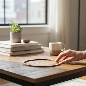 Ghirlanda in legno, cerchio vuoto, decorazione da appendere a parete o alla porta, anello per progetti fai da te, base non rifinita, grande cerchio in legno MDF da 16 pollici immagine 14