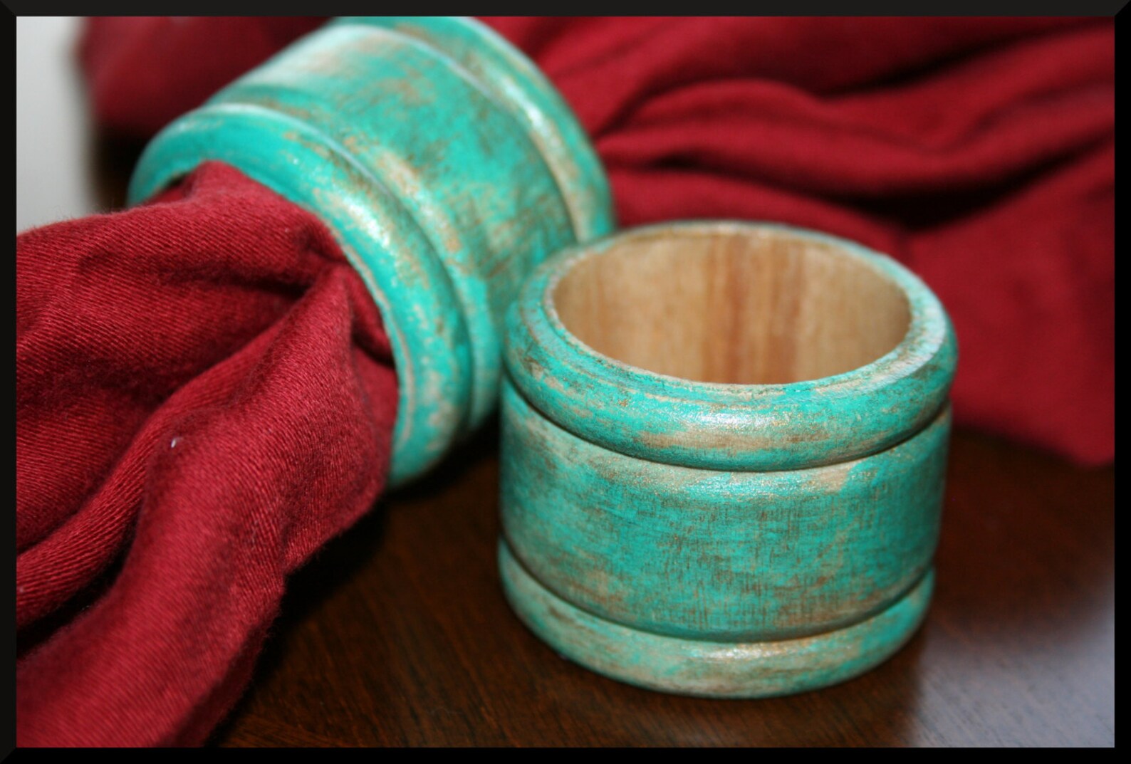 50 Wood Napkin Ring Holder Unfinished Wood Napkin Ring Etsy