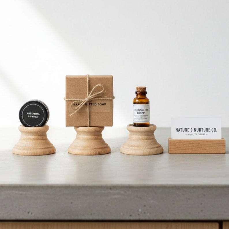 Wooden Ball Stand Display Holder Baseball Display Egg Holder Wood Egg Cup Stand Wedding Centerpiece Decoration Craft Supply Project Diy Wood image 14