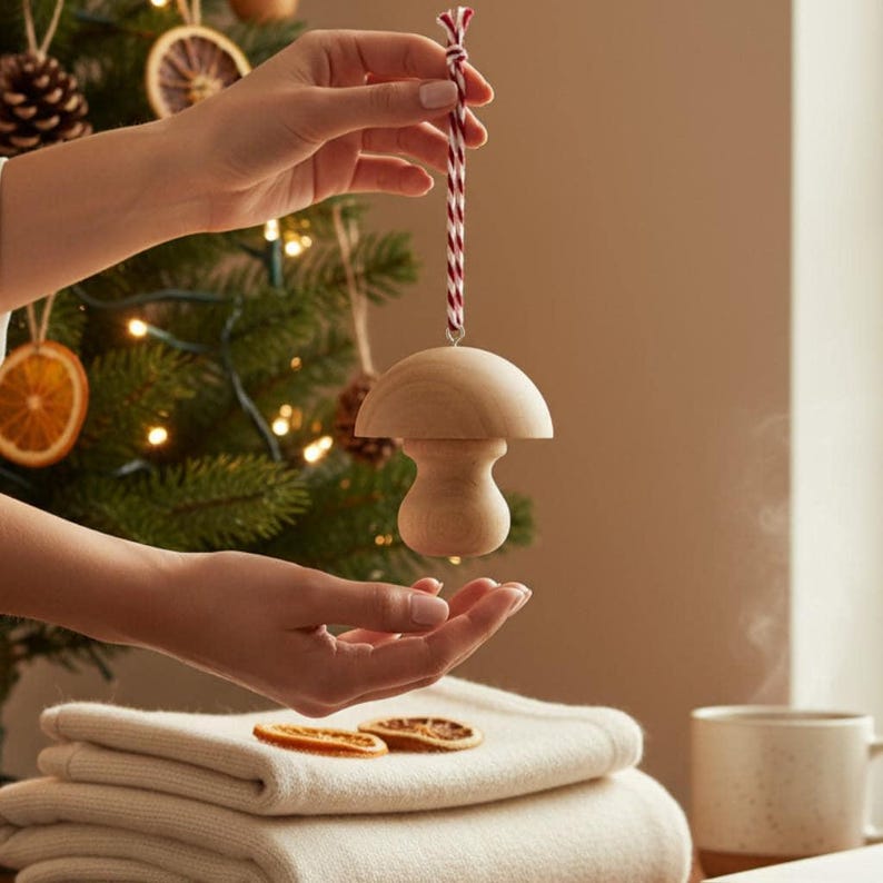 DIY Project Material Wooden Ball Half Craft Supply Collection Unfinished Wood Blank Maple Dome Shape Round Design Element Wreath Making Component Natural Material Texture Home Decoration Piece Creative Project Building Block Multiple Size