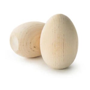 DIY Craft Kit Painting Wooden Egg Decorating Activity Child Art Project Creative Kid Gift Eco Friendly Sustainable Birthday Gift Unisex image 15
