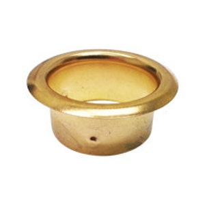 25-pack 7/8-inch Brass Grommets/Candle Cups - C. B. Gitty Crafter Supply