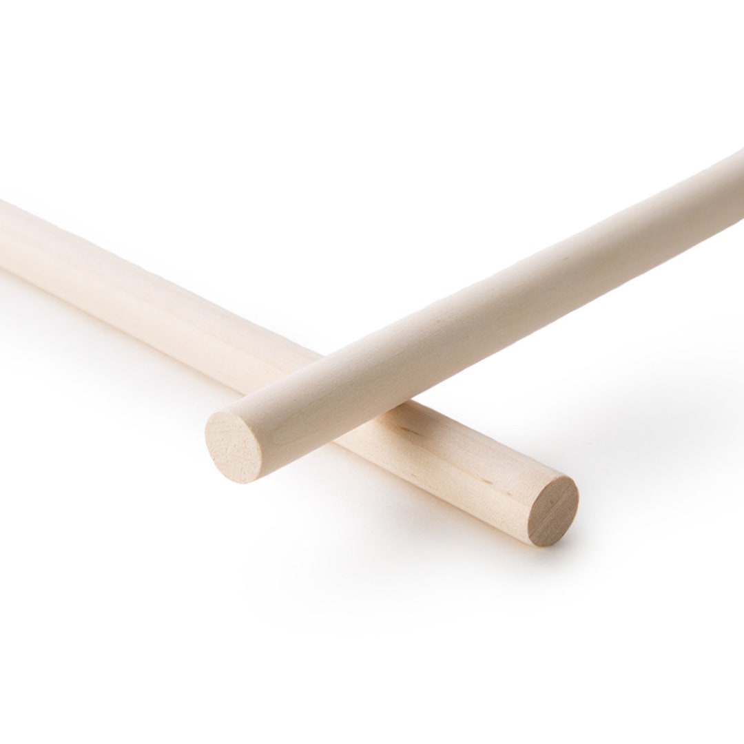 QTY 25 1/2 X 12 Long Wood Dowels Made of Birch Etsy