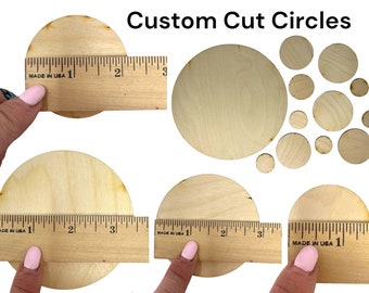 Various Sizes Wood Circles, Various Sizes, Circle Cutouts, Wood Disc, Wood Coins, Baltic Birch Wood Circles, Small Circles, Kids Craft