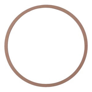 Anneau en bois de 16 po., anneau de porte pour couronne à faire soi-même, anneau artisanal en bois, cerceau, anneau de couronne de fleurs