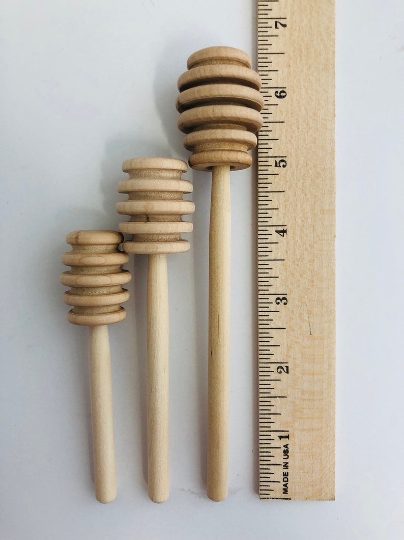 1wood Honey Dippers Honey Wand Wedding Honey Dippers Mini Etsy