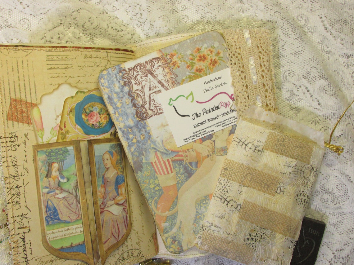 Medieval Rennaissance Diary Diana, Medieval Renaissance Handmade Journal - Etsy