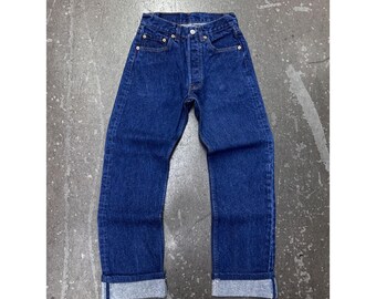 Vintage 1987 Levi's 501-0000 Jeans Made In USA Factory 546 W27 L36 Button Fly