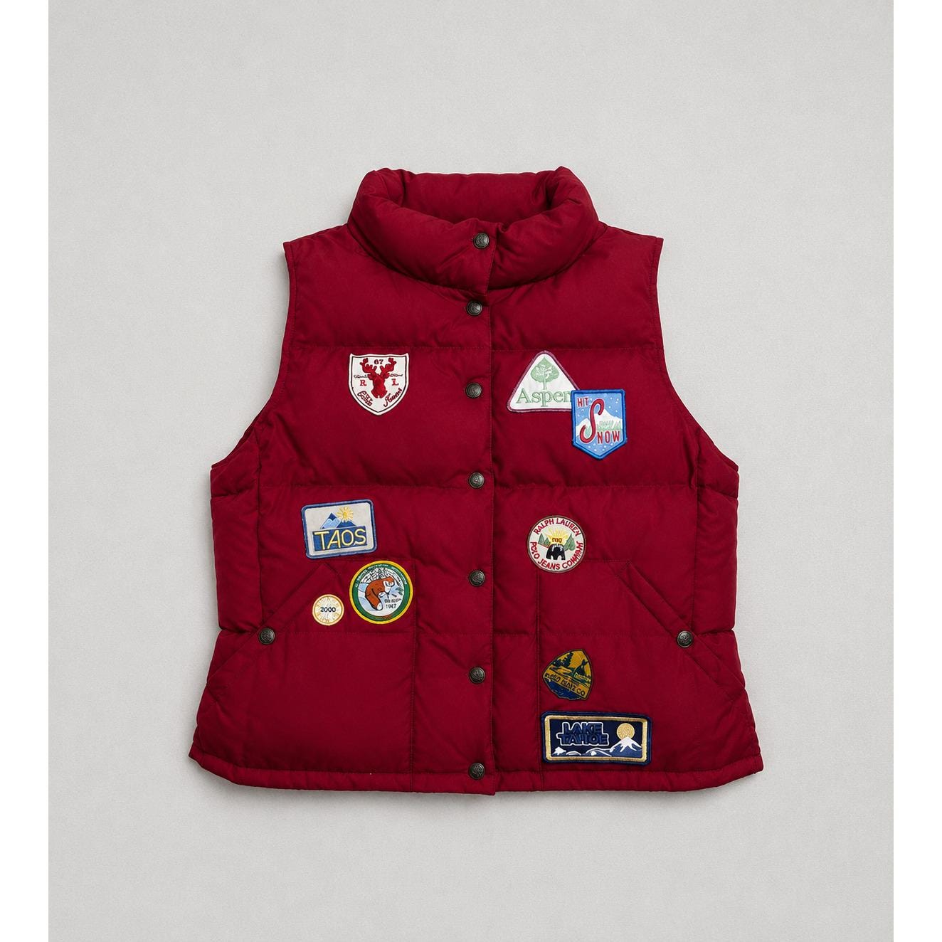 Vintage Ralph Lauren Down Vest - Etsy