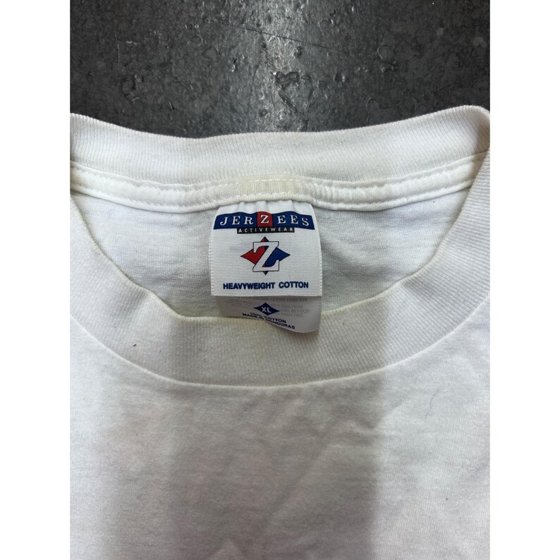 Vintage Dale Carlton Mike Johnson Racing Dragster T Shirt Men's XL NHRA 90s image 2