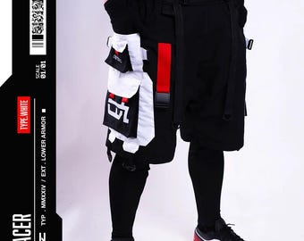 Techwear Cargohose: Taktische Joggerhose für Herren mit Taschen