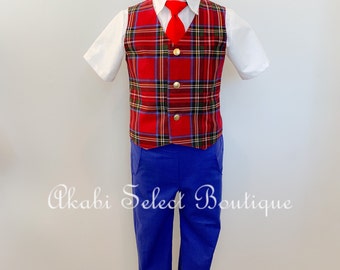 Custom Made to Order Boy VIP Tours cast member Inspired  costume Sz 12M to 10Y