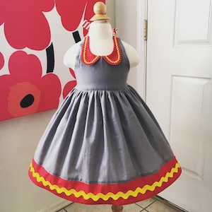 Custom Made to Order Disney DUMBO dress Sz12m to 6T