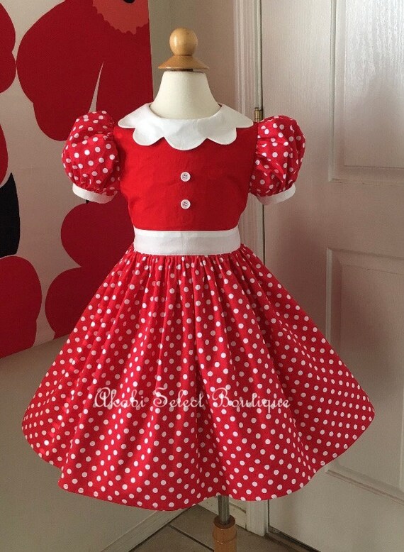 Minnie mouse deals inspired dress