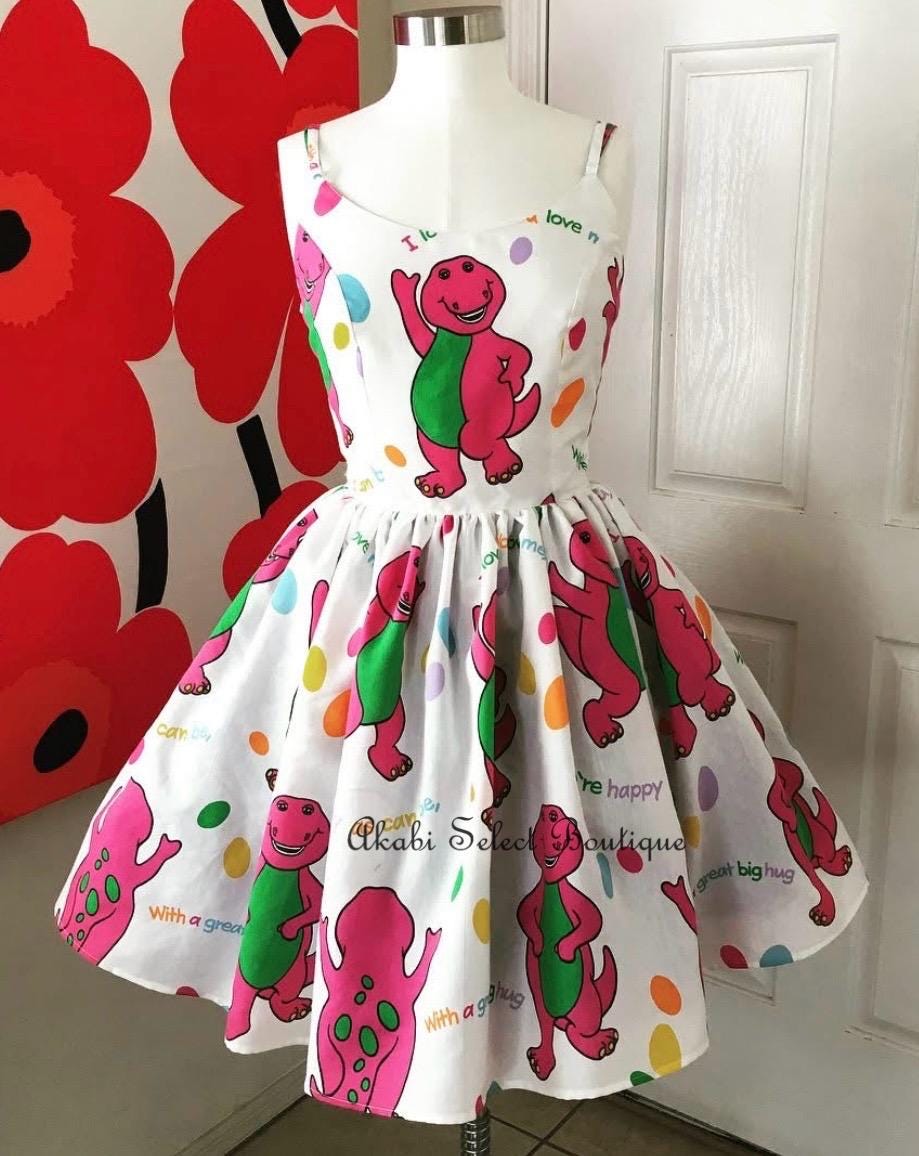 Barney Dress for Women - Etsy
