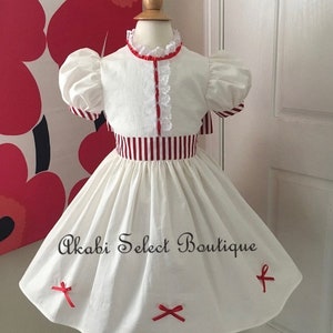 Custom Made to Order MARY POPPINS Inspired dress Sz 6m to 10