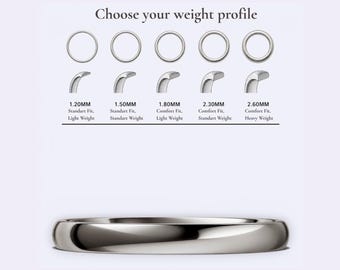 950 Platinum 2Mm Wedding Band | Thin, Dainty, Comfort Fit Ring