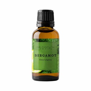 Bergamot Essential Oil  | 100% Pure Citrus Bergamia Oil | Aromatherapy Diffuser Oil | Therapeutic Grade, Cold Pressed