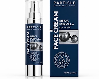 Particle Men's Face Cream Anti-Aging Daily Care Skincare Routine - (50 ml) New