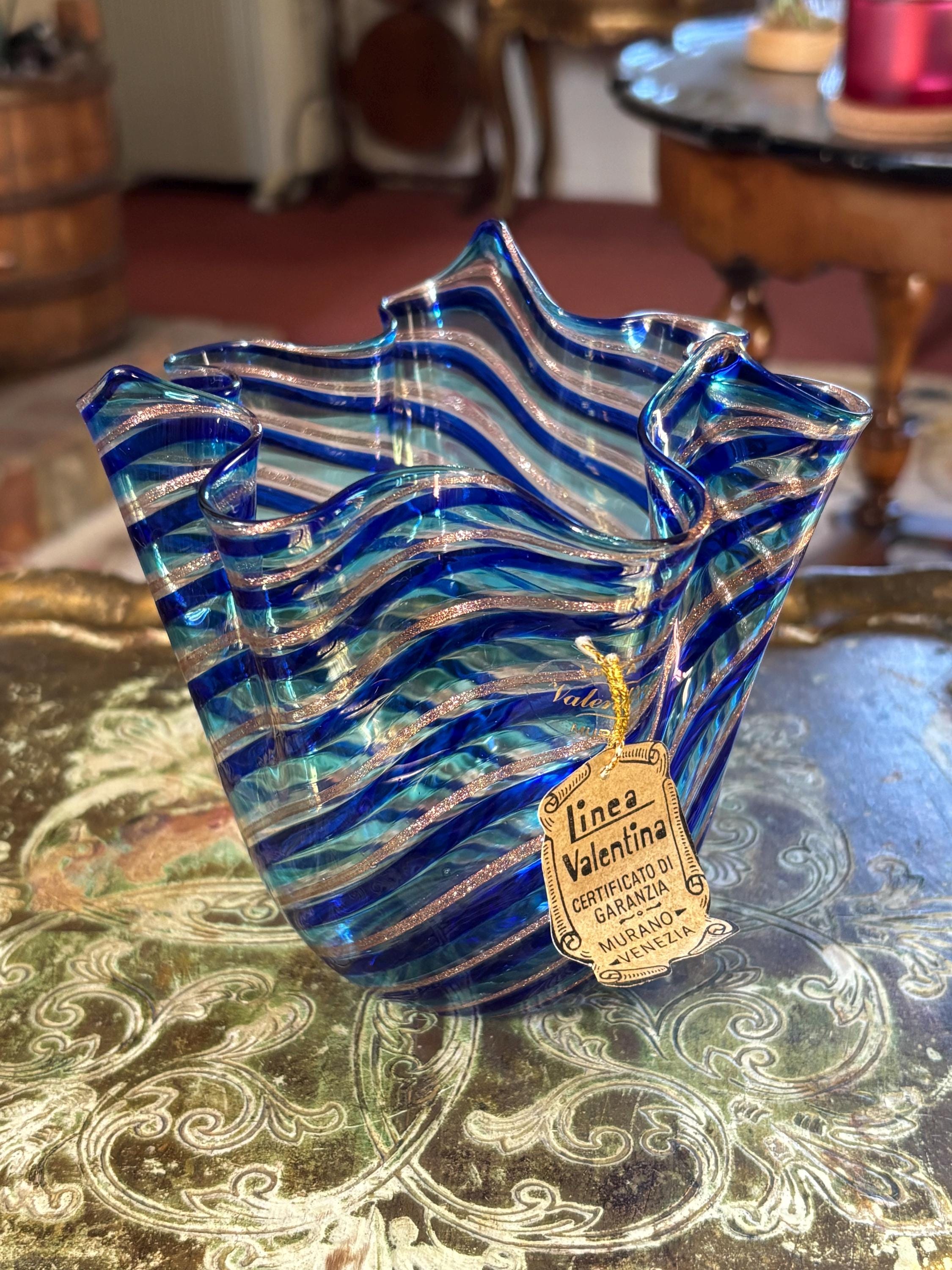 Murano glass vase - Etsy 日本