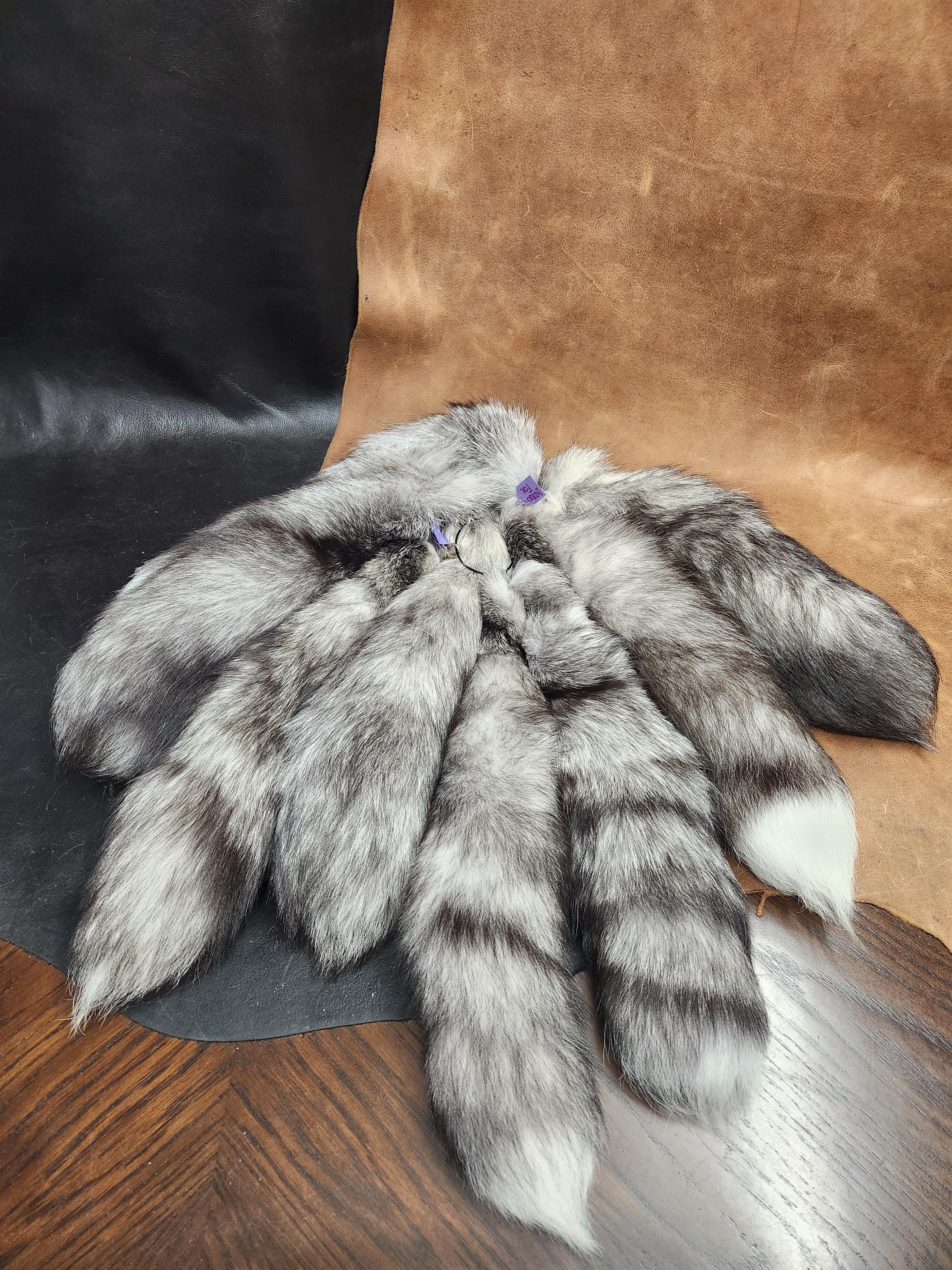 Fox Tail Keychains, Genuine Taxidermy Specialty Fox Fur - Etsy