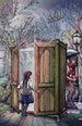 Lucy's Discovery Custom Narnia Illustration Giclée Print 