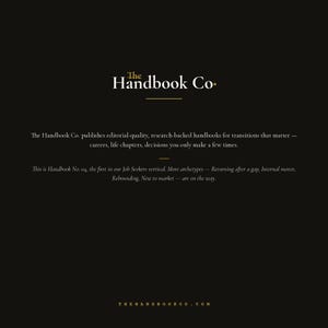 Career Pivot Handbook — Resume, Cover Letter, LinkedIn & Interview Guide | 59-Page PDF | Research-Backed | The Handbook Co. imagem 8