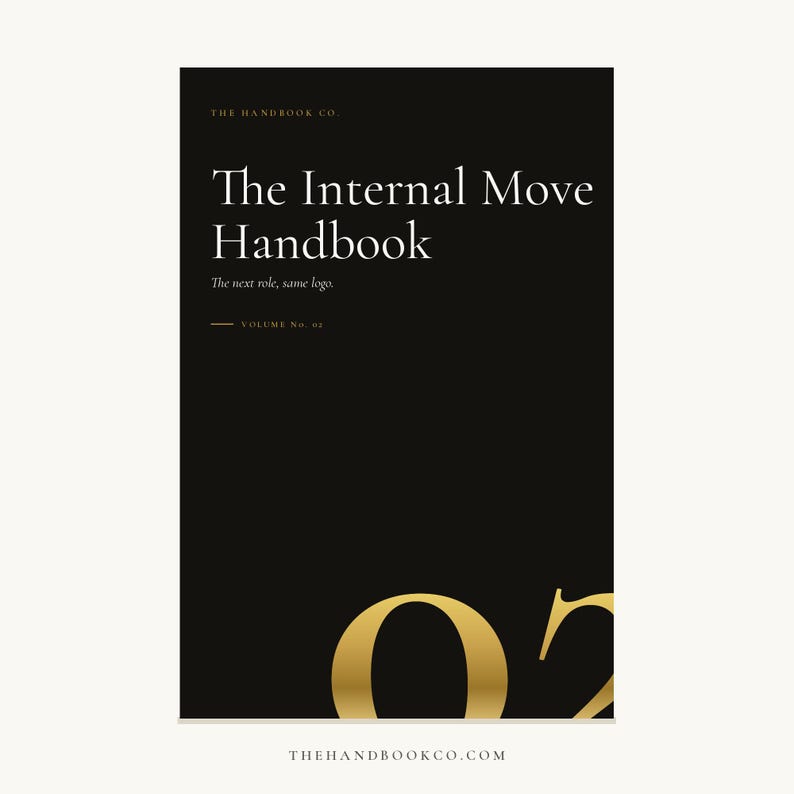 The Internal Move Handbook · Promotion & Performance Review Preparation · Career Growth Guide · Job Seekers · PDF 画像 1