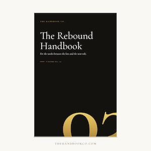 The Rebound Handbook · Career Guide After Layoff, Redundancy or Restructure · Resume, Cover Letter & Interview · PDF image 1