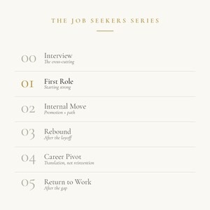 The First-Role Handbook · Graduate & Entry-Level Career Guide · Job Search, Resume, Cover Letter, Interview · Digital PDF image 4