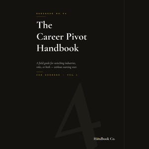 Career Pivot Handbook — Resume, Cover Letter, LinkedIn & Interview Guide | 59-Page PDF | Research-Backed | The Handbook Co. imagem 2