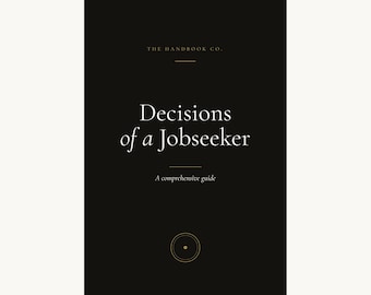 Job Seeker Decisions Guide • Resume, Cover Letter, Interview Prep (PDF)