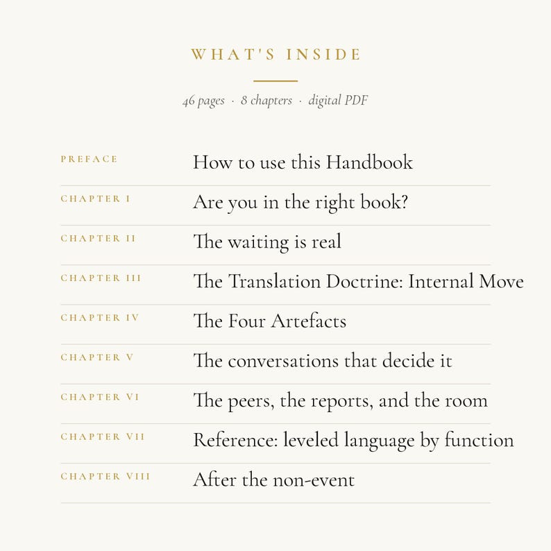 The Internal Move Handbook · Promotion & Performance Review Preparation · Career Growth Guide · Job Seekers · PDF 画像 2