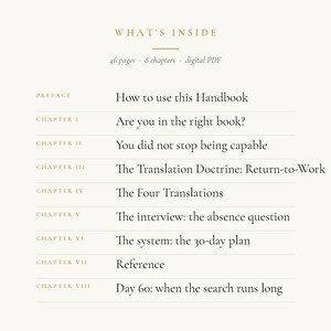 The Return-to-Work Handbook · Career Break Comeback Guide · Returning to Work After Parenting or Caregiving · PDF image 2